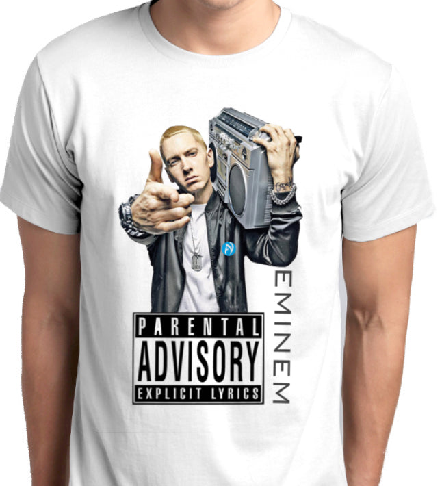 Observere samtidig vegne ANBRO2 Kuwait - Eminem Custom Printed Men T-Shirt