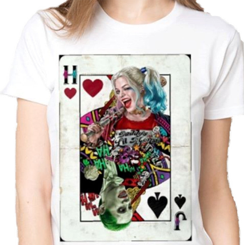 Shop Playboy Playboy Playing Cards T-Shirt In White - Fast Shipping Shop Playboy Playboy Playing Cards T-Shirt In White - Fast Shipping