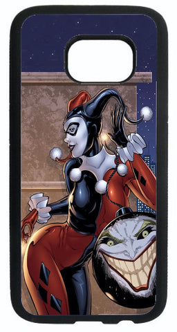 Harley Quinn Custom Printed Plastic w/ Rubber Edges Mobile Cover ANBRO2 Kuwait Th Joker the Batman Case
