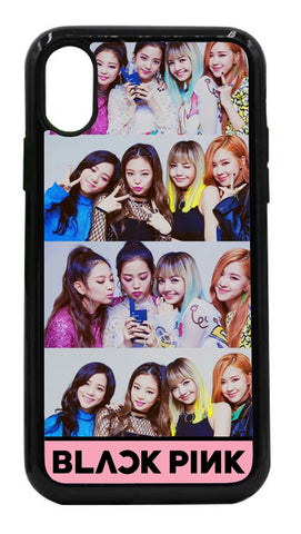 Black Pink 4 Mobile Cover