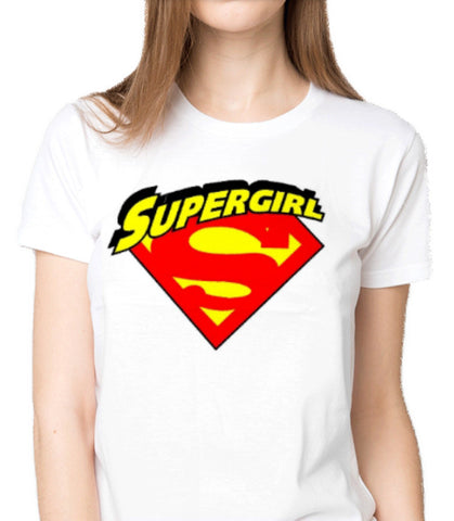 I am a Supergirl Custom Printed T-Shirt Women Fashion Apparel Clothing