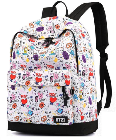BTS BT21 School Bag