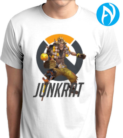 Overwatch Junkrat White T-Shirt
