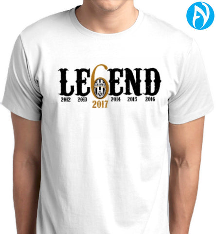 ANBRO2 Store - Juventus Legend 6 Custom Printed T-Shirt