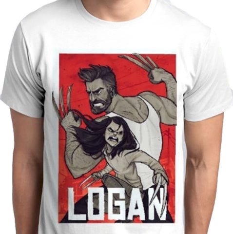 Logan The Wolverine T-Shirt movies marvel comics Kuwait ANBRO2 Fashion men Women
