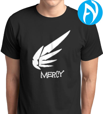 Overwatch Mercy Black T-Shirt
