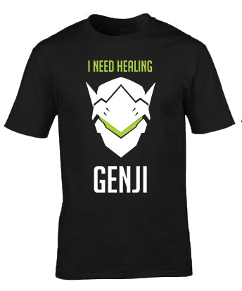 Ontdek Won Maak avondeten Overwatch Genji I Need Healing T-Shirt – ANBRO2