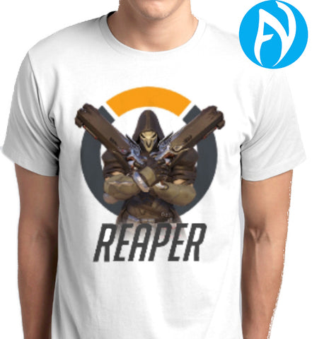 Overwatch Reaper White T-Shirt