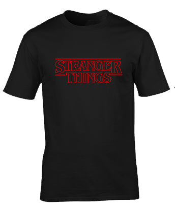 Stranger Things Custom printed Tshirt Clothing Men Women Apparel Fashion TV Series 