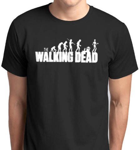 ANBRO2 Kuwait The Walking Dead Custom Printed T-Shirt Men Fashion Online Shopping 