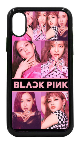 Black Pink Mobile Cover